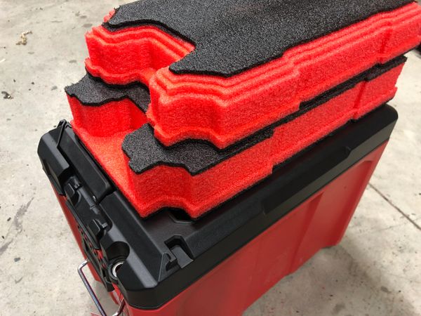 Milwaukee 3 Drawer Packout Kaizen Foam Insert for 1/2 Ratchet Set Model  48-22-9010-No Tools or Packout Included — Milwaukee Tool Inserts