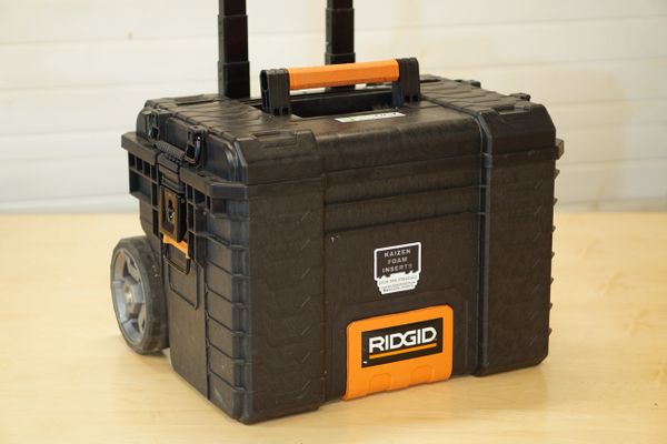 Ridgid 22 pro organizer tool box full depth foam insert