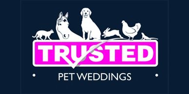 Trusted Pet Carers pet weddings logo