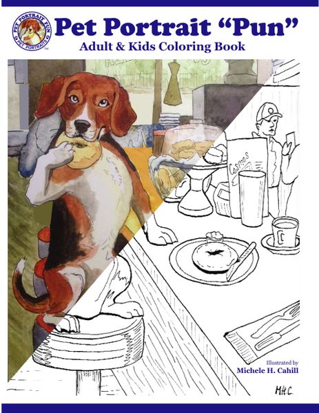 Download Coloring Book Pet Portrait Fun