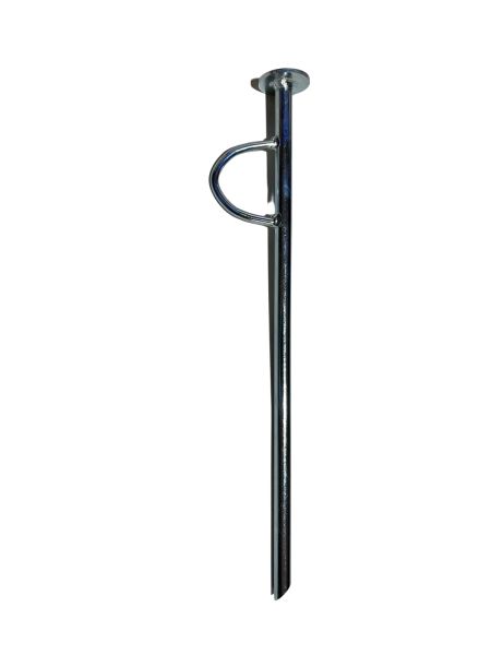 Mooring Pin/Spike Galvanised Steel With Eye 20mmX 610mm Washer Welded ...