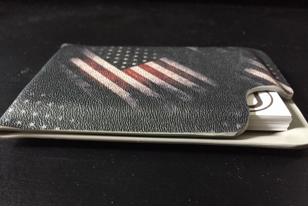 American Flag Money Clip Wallet [Handmade] [Custom]