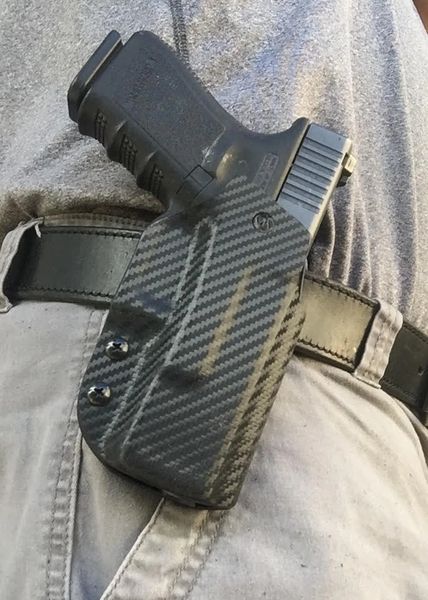 Outside the Waistband Kydex Holster- Custom Molded- Made in USA