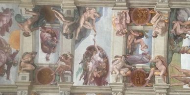 Sistine Chapel Ceiling Murals
Michelangelo
The Vatican
Vatican City
Pope