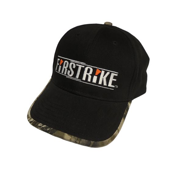 X2 Firstrike Fishing Cap (Black)