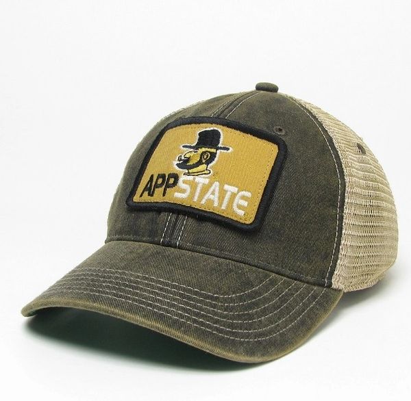 Legacy Soft Mesh Back App State Hat with Yosef Patch
