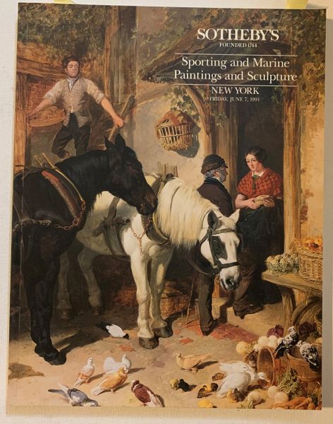 Sotheby's Sporting and Marine Paintings and Sculpture 1991 Equestrian Art