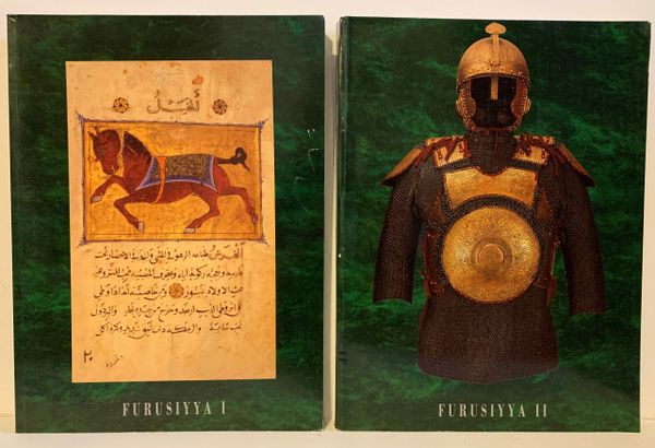 FURUSIYYA 2 Volumes Art and Artifacts, Horsemanship, Arabian horse, History