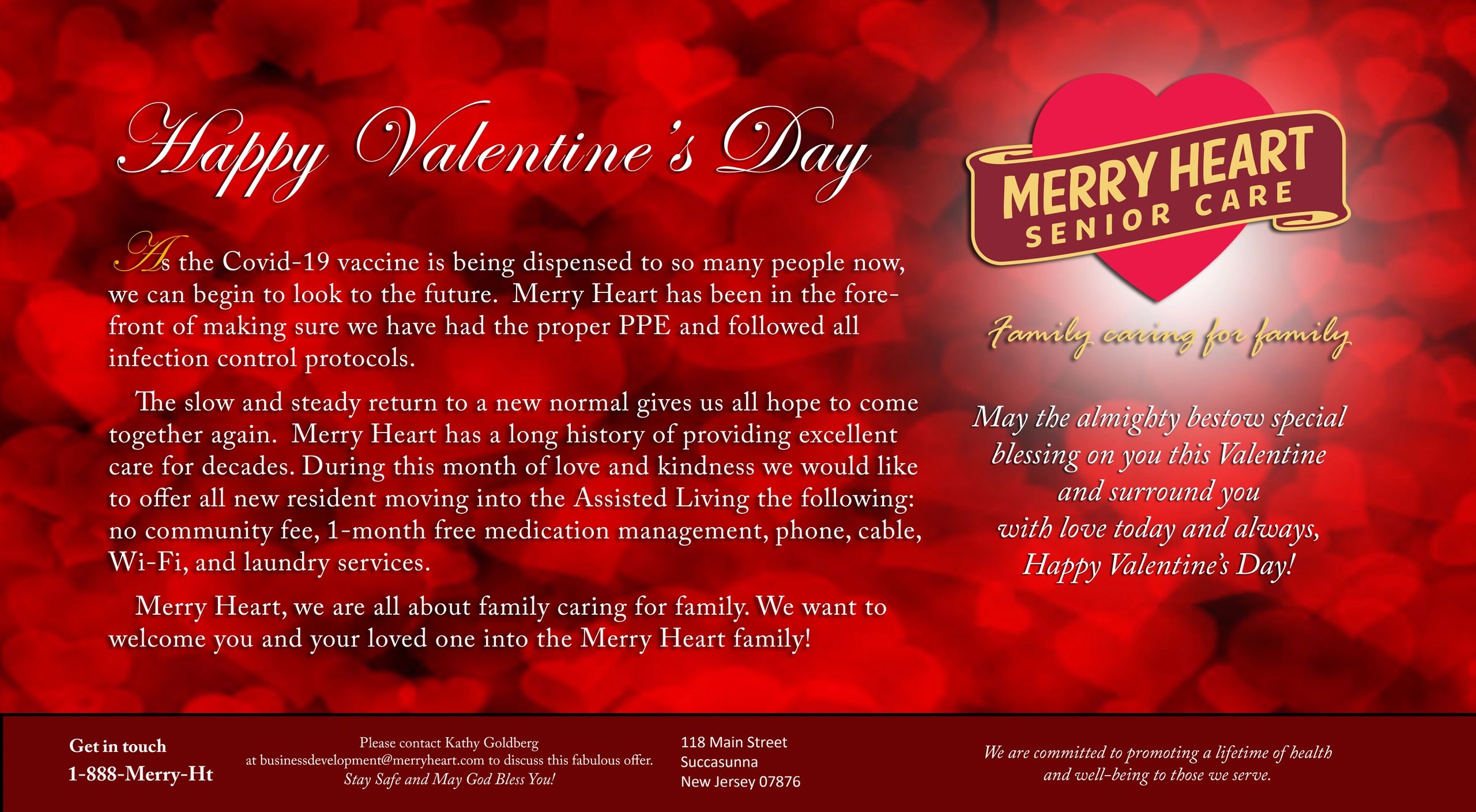 Merry Heart Senior Care Services in Succasunna, New Jersey