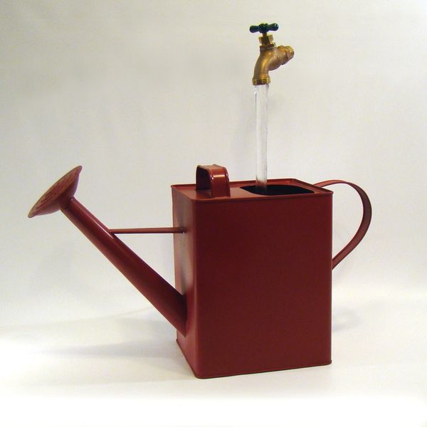 Square Watering Can Fountain