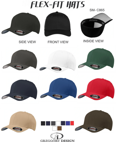 GREGGORY DESIGN FLEX FIT HATS