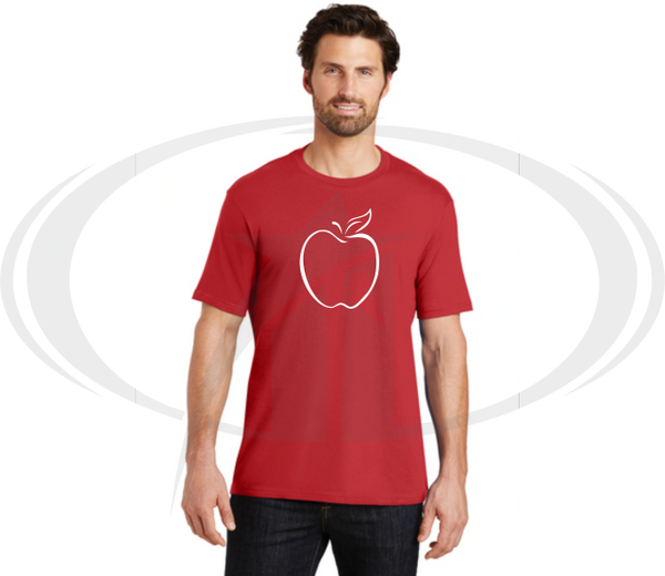 MENS - RED FOR ED APPLE TEE / V-NECK / TANK | GRAPHIC DESIGN, CUSTOM ...