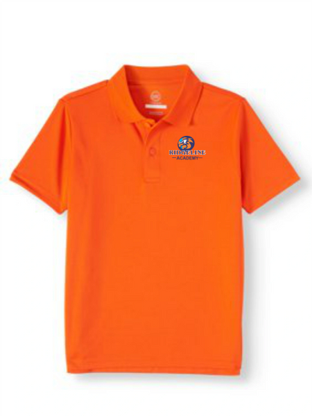 childrens orange polo shirts