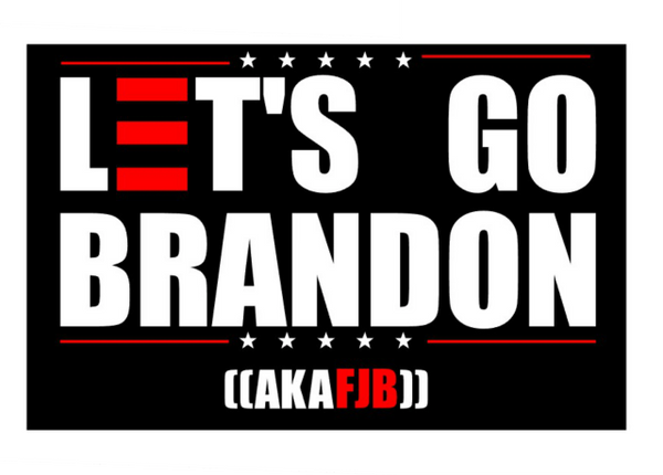 LETS GO BRANDON DECAL  GRAPHIC DESIGN, CUSTOM ARTWORK AND APPAREL