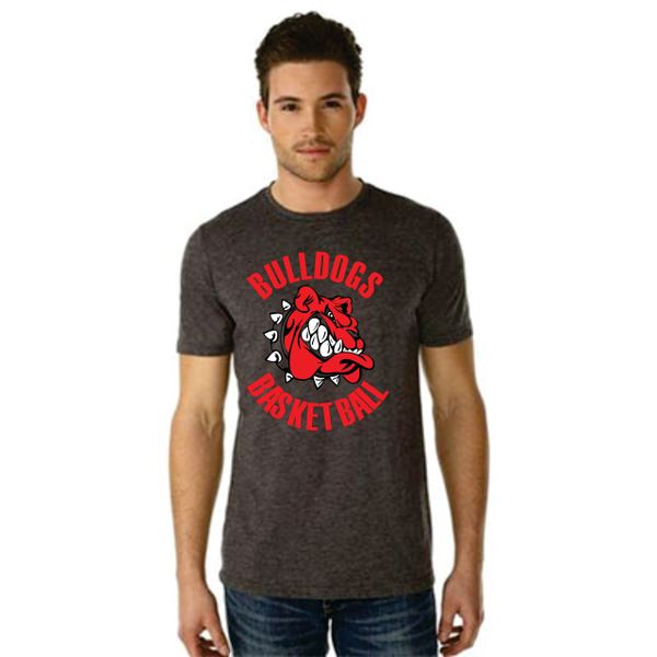 BULLDOGS BASKETBALL - MENS CREW TEES | GRAPHIC DESIGN, CUSTOM ARTWORK ...