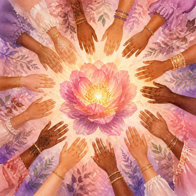 Circle_of_diverse_women_s_hands_reaching_toward_a_large_blooming_flower_in_the_center__soft_pink_and_lavender_gradient_background__golden_light_glowing_from_the_bloom__community_and_sisterhood_energy__watercolor_il.jpg