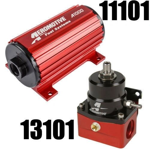 Aeromotive A1000 Electric Fuel Pump Regulator EFI Combo 11101 & 13101