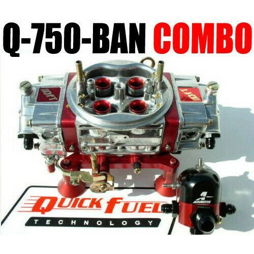 Quick Fuel 750 Cfm Blow Through Carburetor Q750BAN Combo