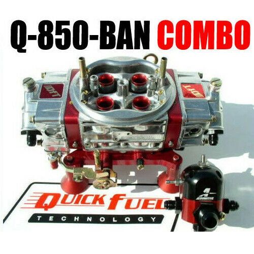 Quick Fuel 850 Cfm Blow Through Carburetor Q850BAN Combo