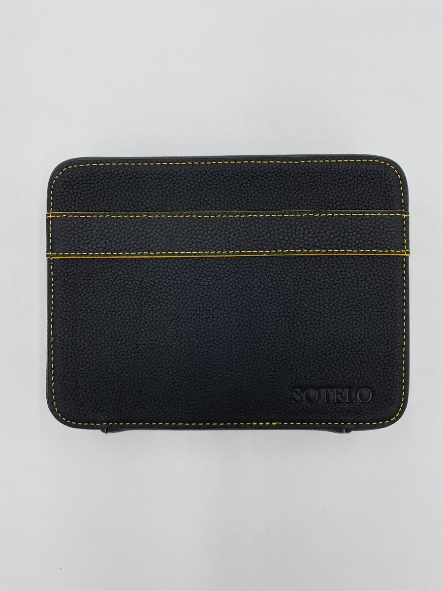 black leather edge paint