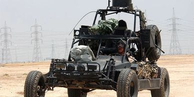 Desert attack vehicle used by special ops