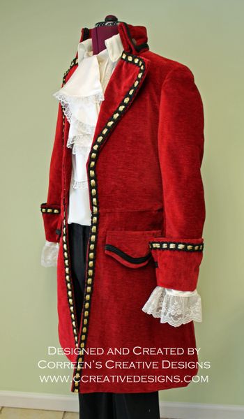 Captain Hook Pirate Costume - Men's Pirate Costume