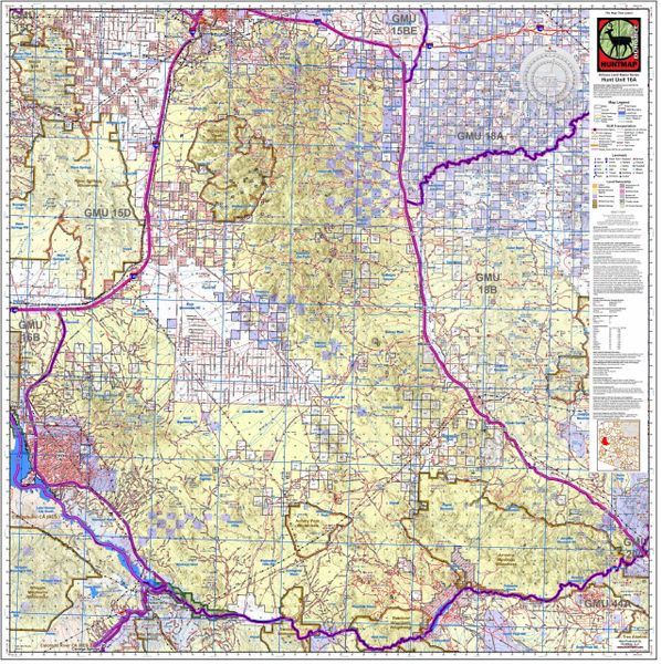 Arizona HuntMap GMU 16A