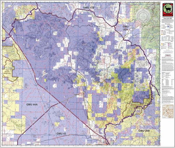 Arizona HuntMap GMU 20C