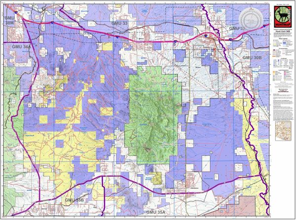 AZ HuntMap GMU 34B