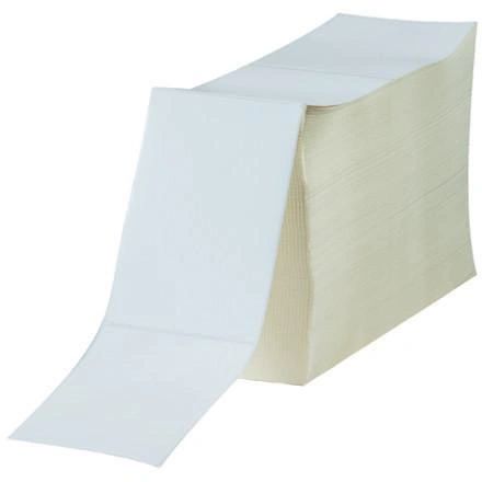 6000 4x6 Fanfold Direct Thermal Shipping Perforated Adhesive Printer Label Prvw Vr~82533213