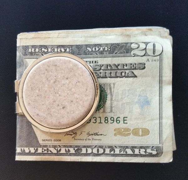 Spring-backed Money Clip
