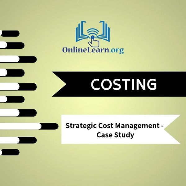Strategic cost management problems and solutions picture