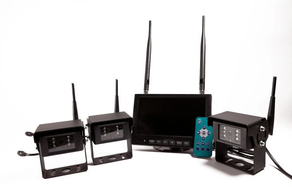 Wireless Trailer System 3 Cameras