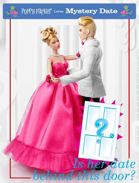 77202 POPPY PARKER LOVES MYSTERY DATE FORMAL DANCE DATE POPPY PARKER AND CHIP FARNSWORTH TWO-DOLLS GIFT SET
