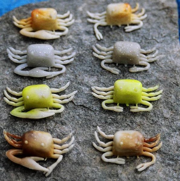 7/14cm Crab Soft Lure Sea Fishing Equipment Artificial Crab Bait