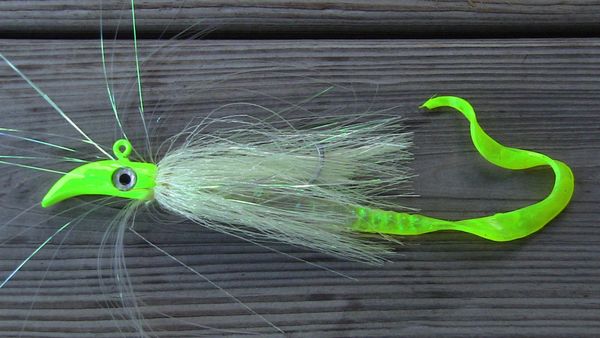 Deep Flash Jig With Worm-MADE IN USA!