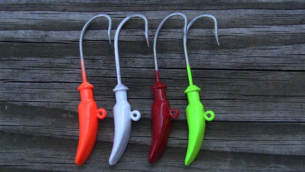 Carolina Lures Hydro Jig Heads-Get Your bait Deep Fast! USA MADE