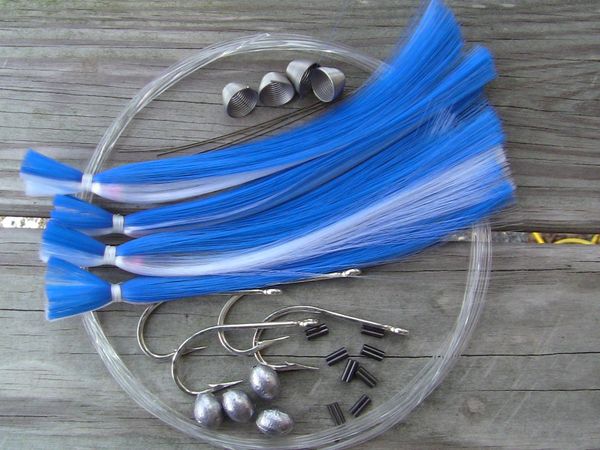 Carolina Witch Swimming Ballyhoo Rig Making Kit