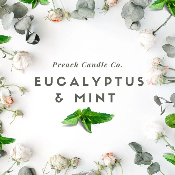 Eucalyptus + Mint 16 oz candle – The Candle Farm