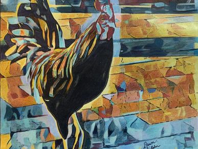 Key West Rooster art