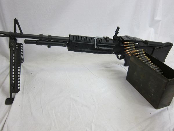 Vietnam War U.S. M60 Machine gun, Chambered in NATO 7.62mm, Demilled, Non-Firing - ORIGINAL VERY RARE - SOLD