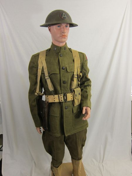 WWI - U.S. 3rd Army "Third Army" Sergeant Grouping - ORIGINAL -