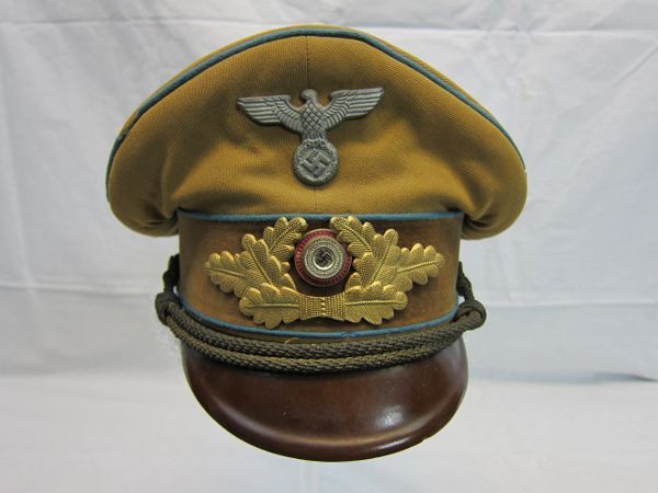 WWII German Ortsgruppenleiter Political Leader's Visor Cap - ORIGINAL - SOLD