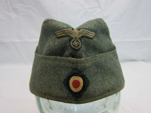 WWII German Garrison M34 Army Standard Cap, Enlisted Men and NCOs - ORIGINAL -