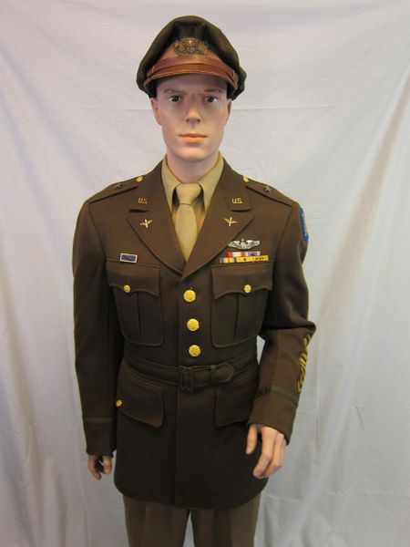 WWII Uniform of Brigadier General Albert F. Hegenberger with Chennault's "Flyin Tiger" General Stars - ORIGINAL RARE -