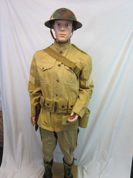 WWI - U.S. Marines "Devil Dog" Combat Uniform - ORIGINAL RARE - SOLD -