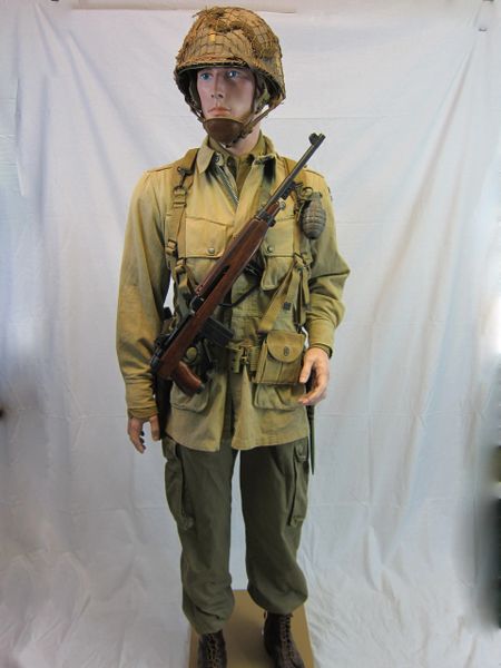 WWII U.S. 101st Airborne Paratrooper's Jump Uniform, Sergeant's Grouping, ID'd, -ORIGINAL RARE- SOLD