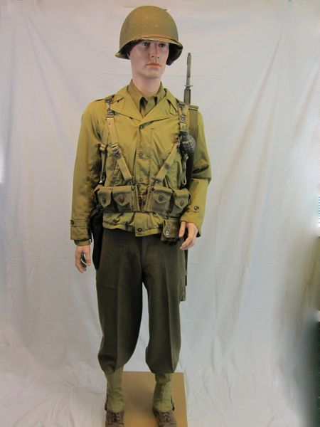 WWII D-Day Invasion US Army Field Uniform - ORIGINAL - SOLD
