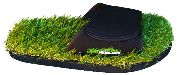 GrassSlides Shoes are Made from Real Turf, Slippers, Sandals, flip Flops, Slips