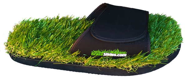 Artificial store grass slippers